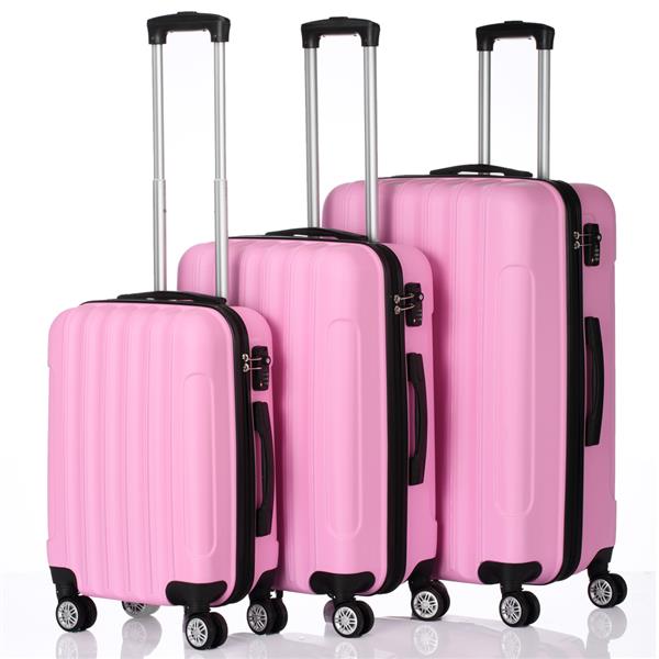行李箱 三合一 粉红-2