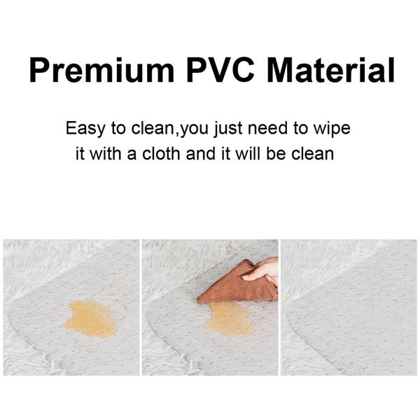 PVC透明地板保护垫椅子垫 带钉 矩形 【90x120x0.2cm】-23