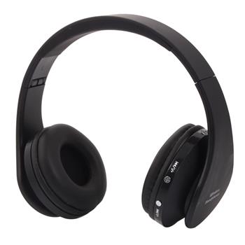 NX-8252热销折叠头戴立体声蓝牙耳机 运动蓝牙耳机  黑色