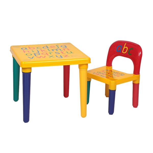 儿童字母桌椅套装-9
