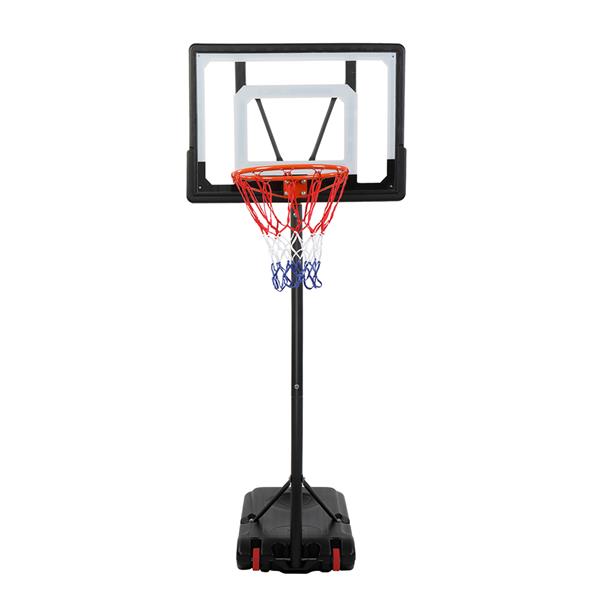 【LX】LX-B03S 便携式可移动青少年PVC透明板 室内外篮球架（篮筐调节高度1.2m-2.1m） 最大适用7#球-22