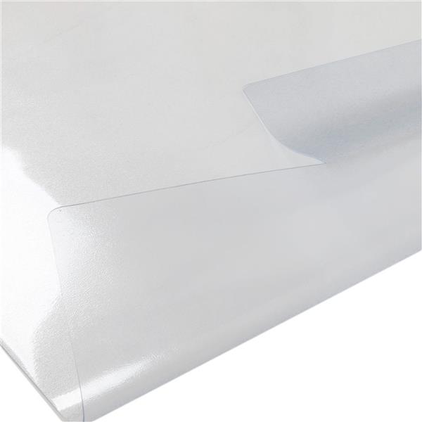 【VALUE BOX】PVC透明地板保护垫椅子垫 不带钉 凸形 【90x120x0.22CM】-4