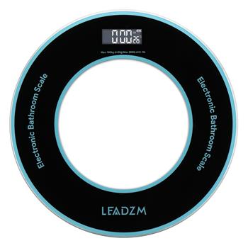 LEADZM 光盘造型180Kg/50g 8mm厚度33*33厘米LB/KG单位切换体重秤