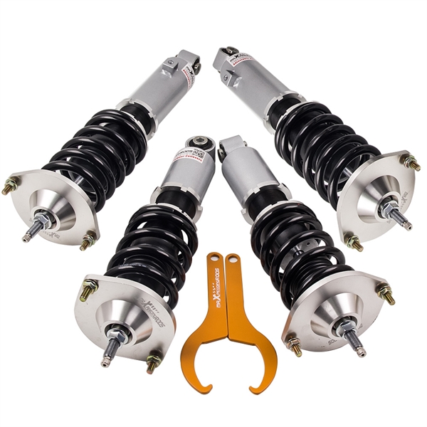 弹簧减震 24 Ways Damper Coilovers for Mazda Miata MX5 90-05 NA6C NA8C NB8C Gray-1