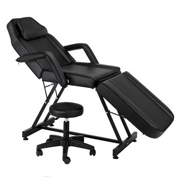 【CS】72英寸 可调节美容按摩床椅美容设备床椅纹身理疗床椅 黑色