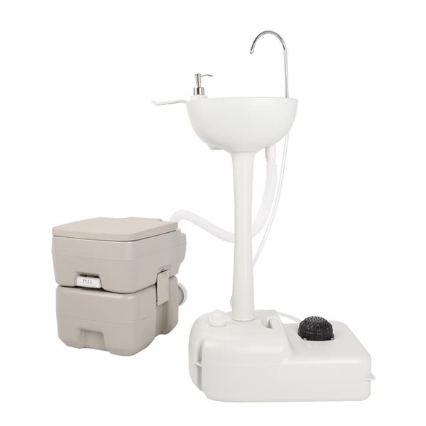 【CH】CHH-7701+1020T 便携式可移动户外洗手台洗漱台 配套马桶-2