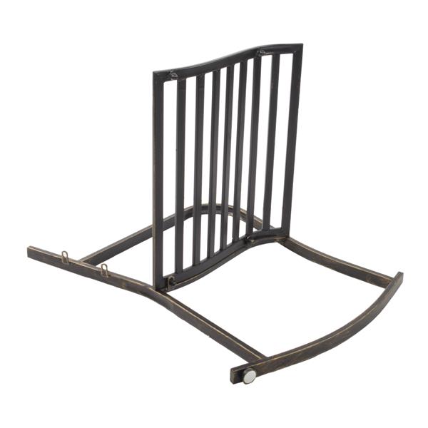 扁管 青铜刷色 单人摇椅-5