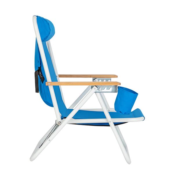 单人沙滩椅 蓝色-27