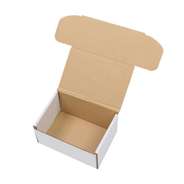 【物料】50个瓦楞纸包装盒6x4x3"（15.2*10*7.6cm）外白内黄-6
