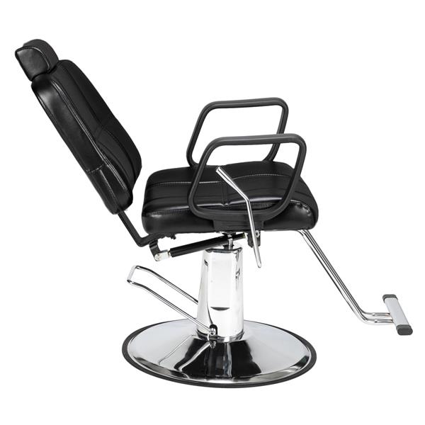 【CS】可后仰理发女士椅美发椅 黑色HC172B-3