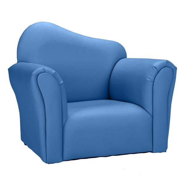 【BC】儿童单人沙发弯背款 蓝色-4
