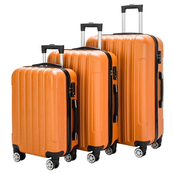 行李箱三合一 橙色-5