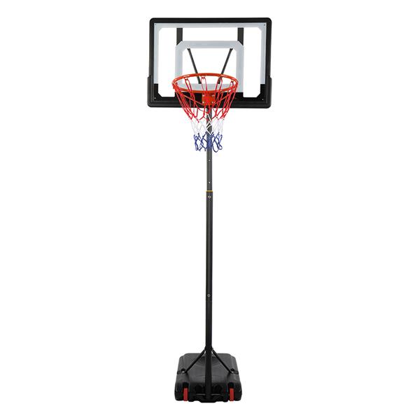 【LX】LX-B03S 便携式可移动青少年PVC透明板 室内外篮球架（篮筐调节高度1.2m-2.1m） 最大适用7#球-18