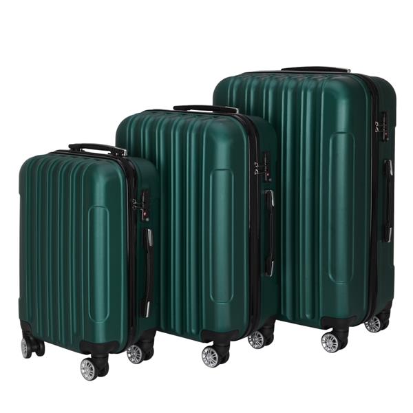 行李箱三合一 墨绿色-9