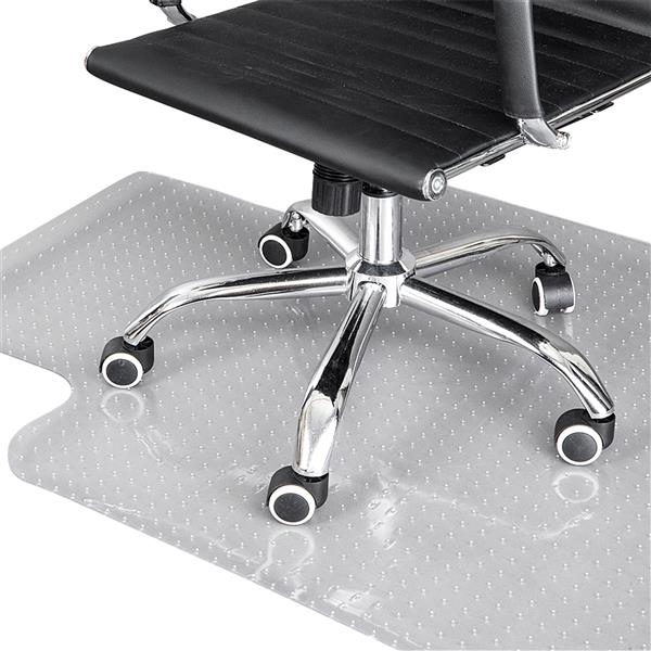 【VALUE BOX】PVC透明地板保护垫椅子垫 带钉 凸形 【90x120x0.25cm】-5