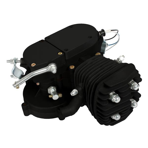 【ZMN】自行车改装发动机套装(80cc发动机,最大速度54km/h) 黑色-6