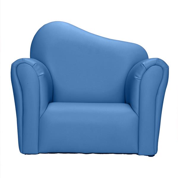 【BC】儿童单人沙发弯背款 蓝色-10