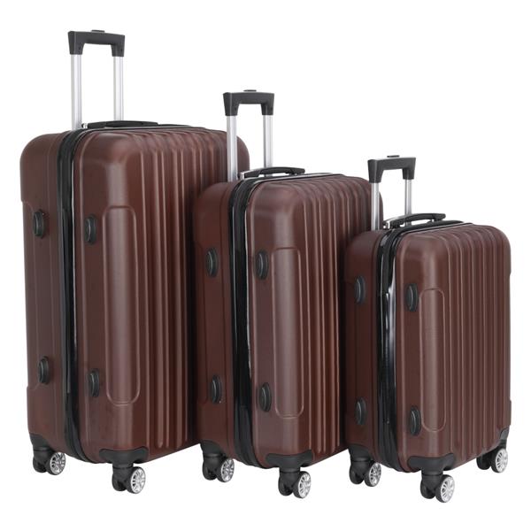 行李箱三合一 棕色-6