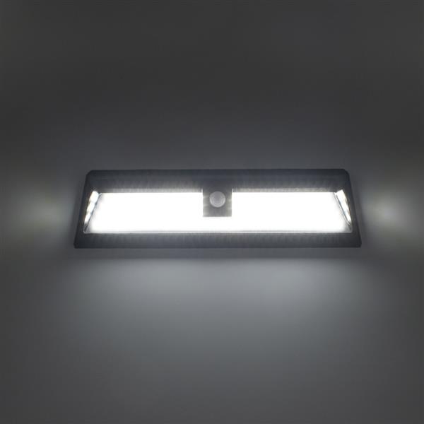 118 LED 太阳能壁灯（人体感应 光控）黑壳 白光 定制款 ZC001283 (最低7W) 流明：750LM 电池：3.7V 3000mah 18650-13