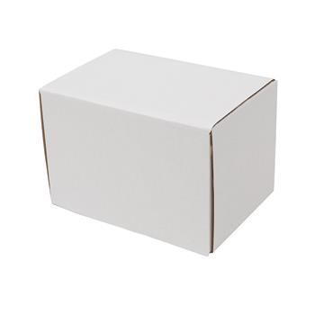 【物料】50个瓦楞纸包装盒6x4x4\\"（15.2*10*10cm）外白内黄