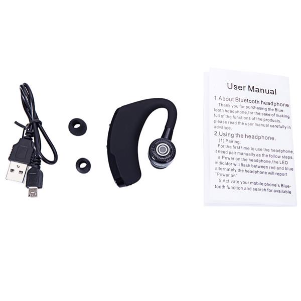 V9立体声蓝牙耳机 中性 黑色 ( Voyager Legend 品牌造型)-1