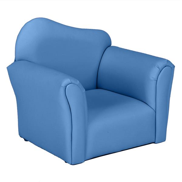 【BC】儿童单人沙发弯背款 蓝色-5
