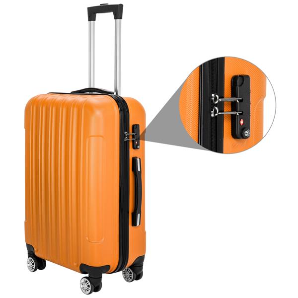 行李箱三合一 橙色-4
