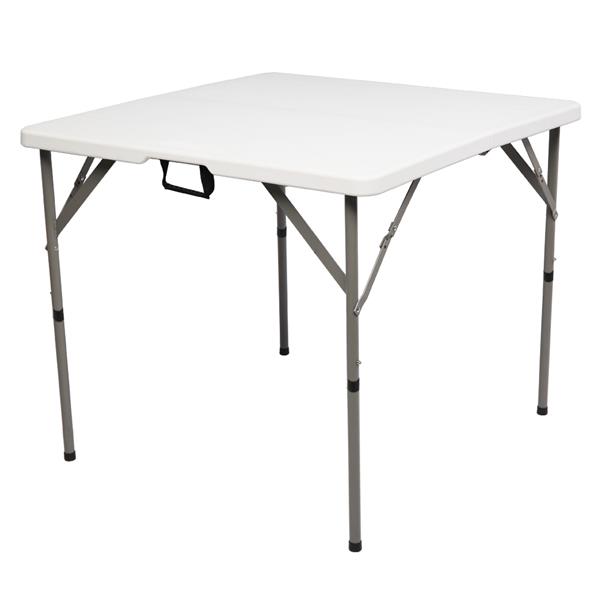 34in 塑料 可折叠 方形 N001 户外塑料桌（该商品仅包含一张折叠桌）-3