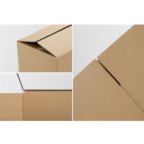 【物料】100个瓦楞纸包装盒6x4x2"（15.2*10.2*5.1cm）黄色-10