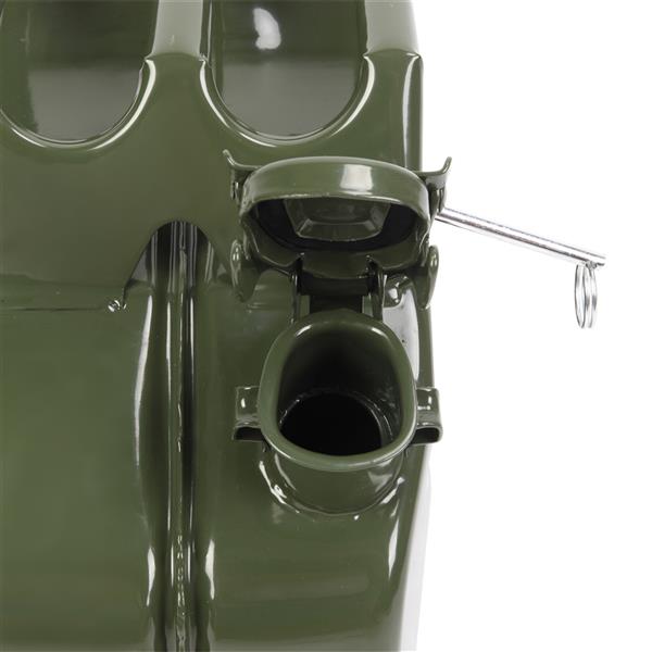 【认证未出】10L 0.8mm美式油桶军绿色含倒油管-11