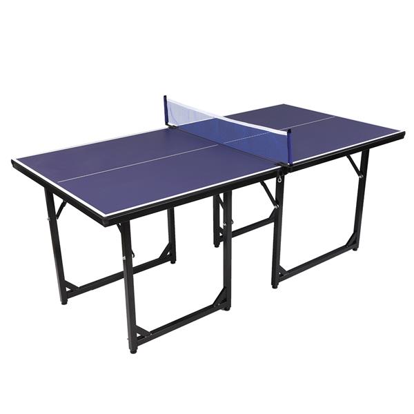 【XD】XD-085儿童乒乓球台（183*91.5*76.5cm）紫蓝色-11