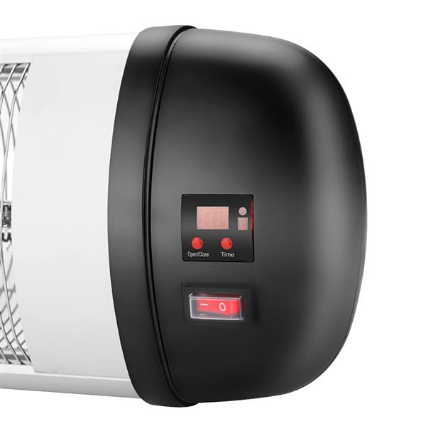 美规 PHW-1500CR 1500w墙壁露台加热器 取暖器 带遥控/三档/碳纤维发热管/黑色-12