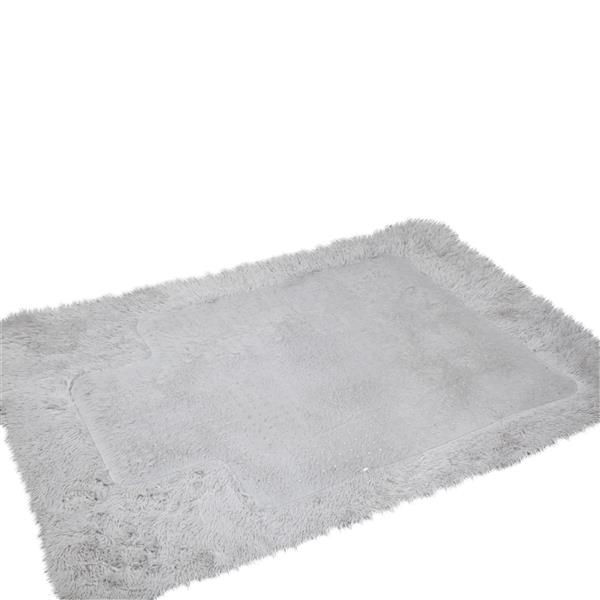PVC透明地板保护垫椅子垫 带钉 凸形 【90x120x0.2cm】-12