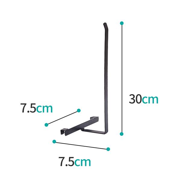 85x32x52 不锈钢双槽沥水架（201 经典黑-XM_4344SS_B）-12