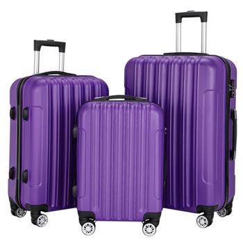 行李箱三合一 紫色