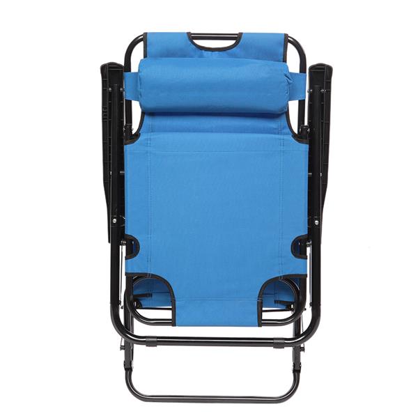 RHC-202便携式折叠两用加长版躺椅 蓝色-19