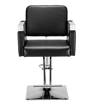 【CS】经典方形理发椅精品理容椅 黑色HC185B