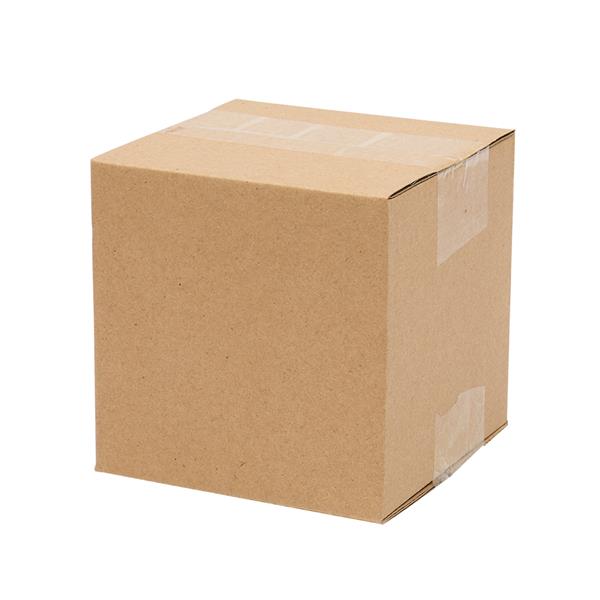 【物料】100个瓦楞纸包装盒4x4x4"（10*10*10cm）黄色-11