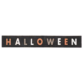 Artisasset 一个装长方形Halloween彩色字母木质壁挂（MR-GS006）