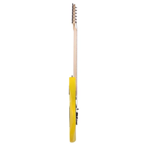 ST黑护板电吉他(黄色)+音响+包+背带+拨片+摇把+连接线+扳手工具-3