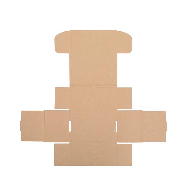 【物料】50个瓦楞纸包装盒6x4x3"（15.2*10*7.6cm）外白内黄-8