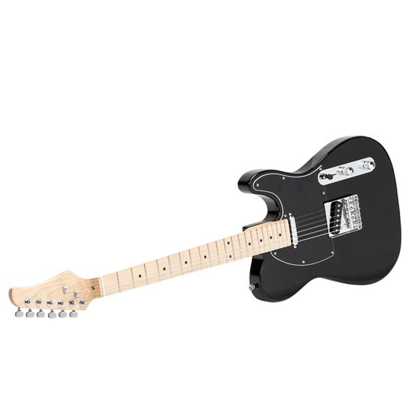 GTL枫木指板电吉他(黑色)+包+背带+拨片+连接线+扳手工具-7