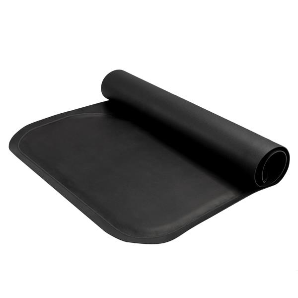 【MYD】发廊理发铺椅美发沙龙抗疲劳地板垫 3′x5′x1/2" 方形 黑色-1