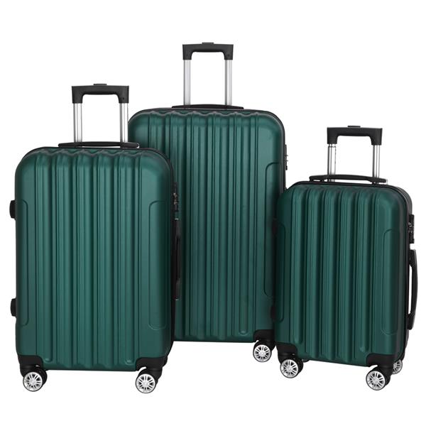 行李箱三合一 墨绿色-7