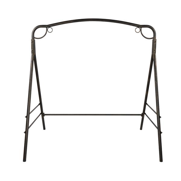 Title 8, Outdoor Garden Iron Swing Frame Bronze for Gard...