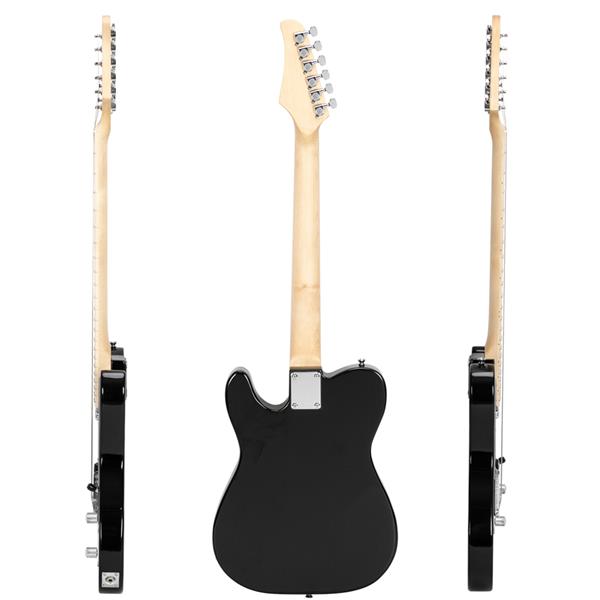 GTL枫木指板电吉他(黑色)+包+背带+拨片+连接线+扳手工具-11