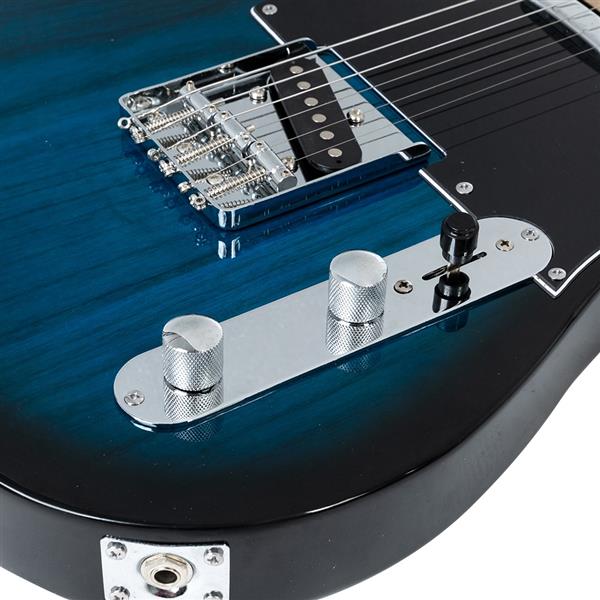 GTL枫木指板电吉他(化蓝色)+包+背带+拨片+连接线+扳手工具-11