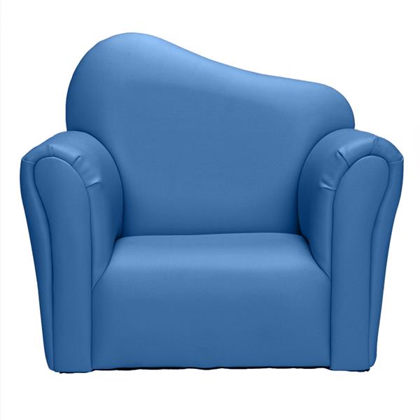 【BC】儿童单人沙发弯背款 蓝色-6