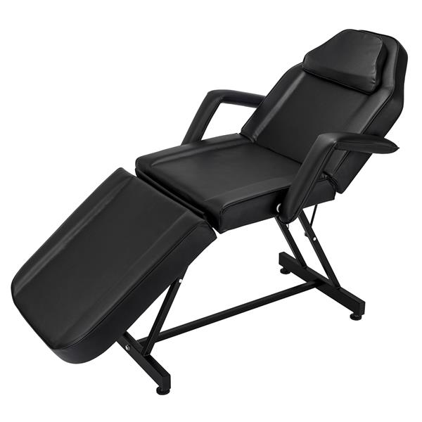 【CS】72英寸 可调节美容按摩床椅美容设备床椅纹身理疗床椅 黑色-3