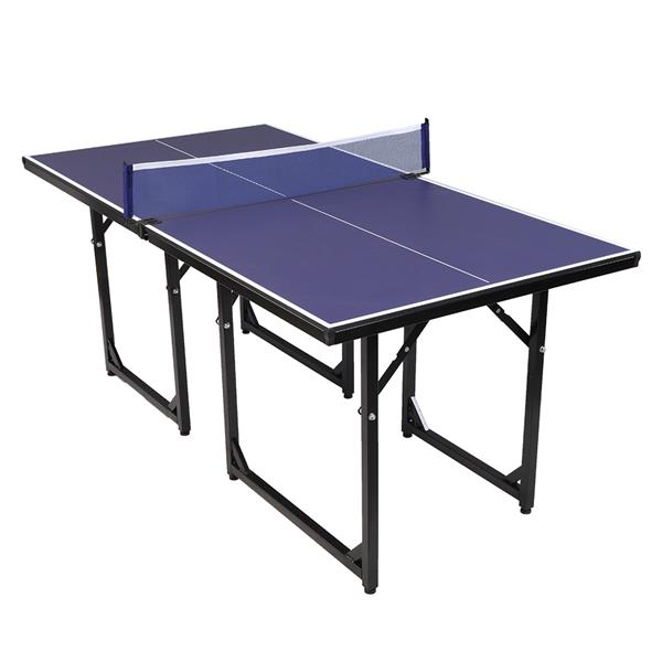 【XD】XD-085儿童乒乓球台（183*91.5*76.5cm）紫蓝色-18
